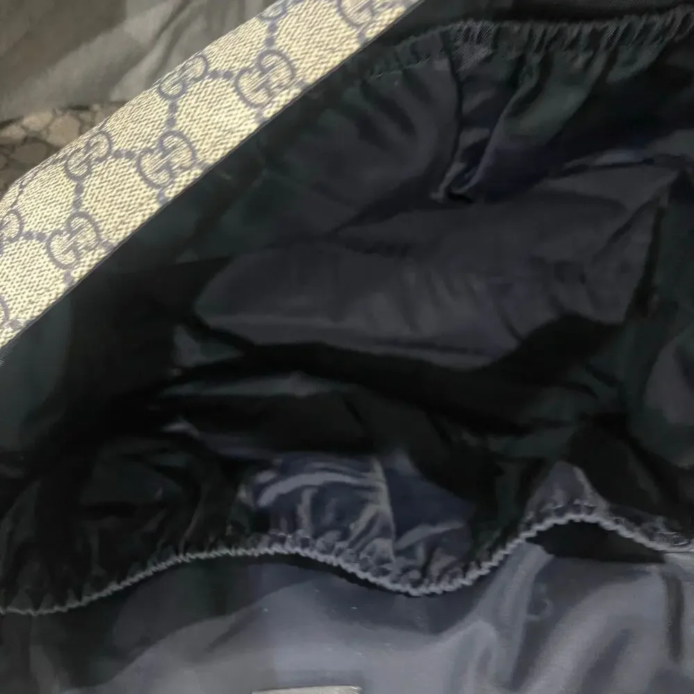 Gucci GG Monogram Navy Diaper Bag - Picture 7 of 12